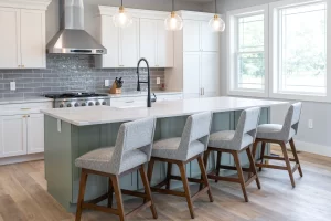 Custom Home kitchen overview