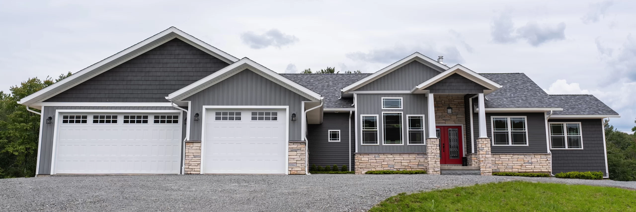 Custom Home exterior full