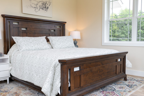 Bedroom in new construction home