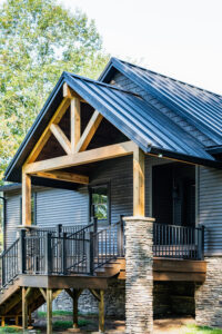 Front View Of lake Henry project