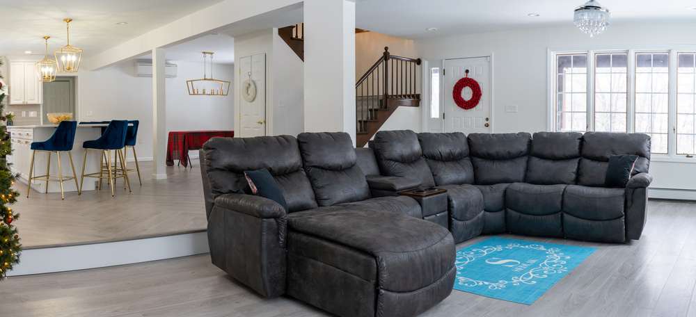 open floor new construction