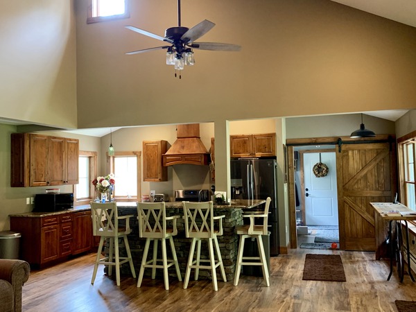 Kitchen in new construction home