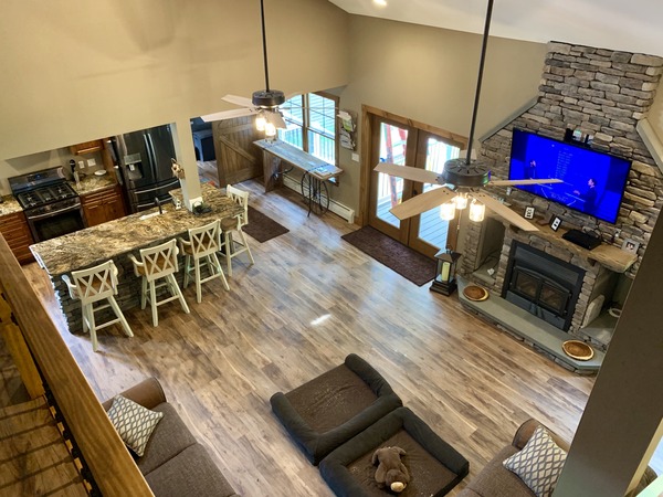 open floor new remodel