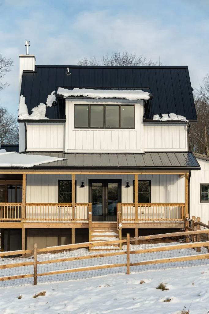 New Home Construction front view