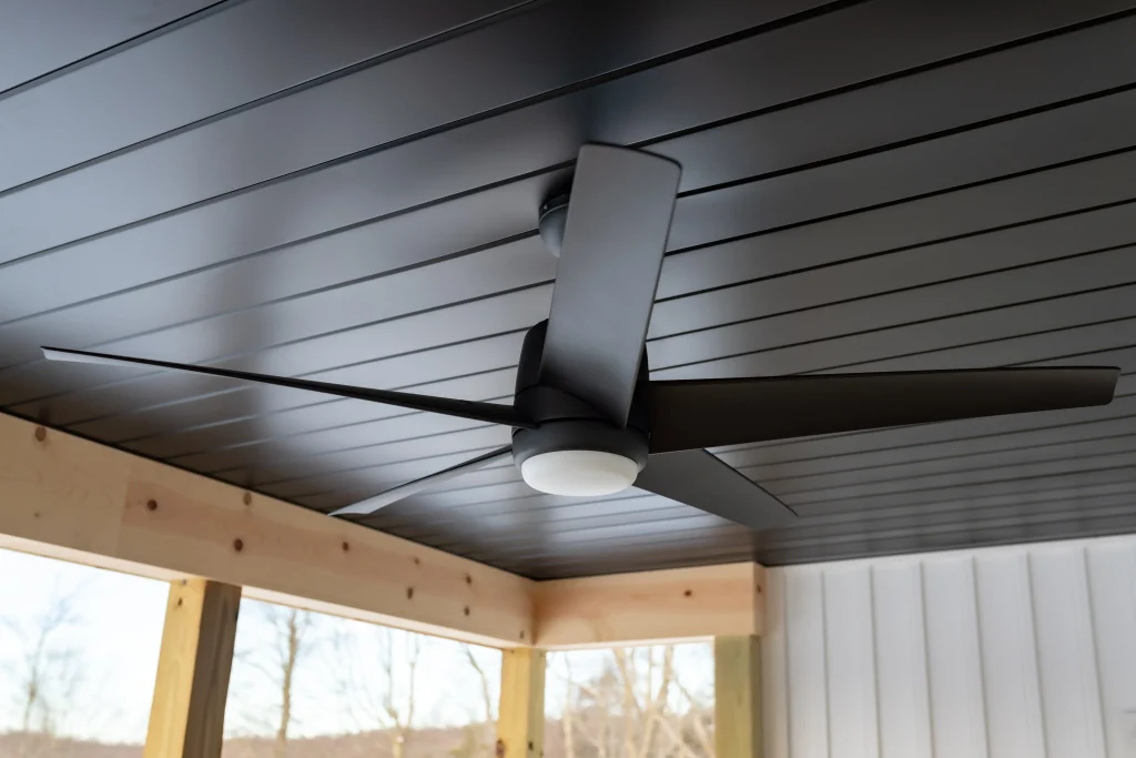 new home construction ceiling fan